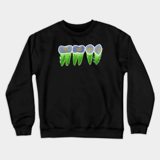 Botanical Dental Braces Crewneck Sweatshirt